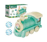 Juguete de tren genérico, bola bola de tren, conjunto sensorial educativo con sonidos y luces, 7,95 x 3,94 x 5 pulgadas, interactivo y duradero, ideal para ellos, niños, niñas, vacaciones, Le ca