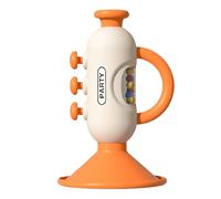Juguete de trompeta para niños ABS - Mini instrumento musical portátil de construcción portátil para educación de ritmo temprano | Ejercicio pulmonar Diversión recreativa Explorador
