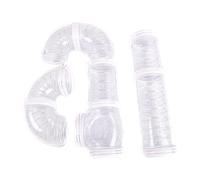 Juguete De Tubería Externa Para Hámster - Tubería Externa De Aventura En Túnel Para Hámster, Jaula Para Hámster De Conexión Creativa Transparente Para Bricolaje, Juguetes Para Hámster Con Pista De Tún