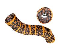 Juguete de túnel para gatos, Túnel para gatos al aire libre | Túnel de juego para gatos de juguete plegable con pista para gatos,Túnel de animales pequeños de juguete interactivo portátil para gatos p