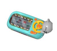 Juguete de Volante para Niños Pequeños, Simulación Educativa, Juguete de Conducción para Niños y Niñas, Cultivar Capacidad, Relación Entre e Hijos para, (Ruptura de Carreras)