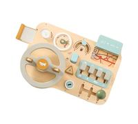 Juguete de volante para niños - Set de Actividades Educativas para Aprender Destrezas,Tablero De Actividades Ocupado Con Volante,Para Niños, Niñas, Aula, Sala De Juegos, Hogar, Guardería, Cumpleaños,