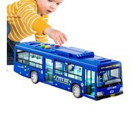 Juguete Del Autobús De La Ciudad - Juega Un Vehículo Para Niños Pequeños, Mini Urban Transporte Car | Modelo De Conducción De De Retiro, Entrenador De Transporte De Tránsito De Juguetes