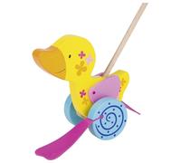 Juguete Deslizable De Madera Patito Ente Susibelle Goki 54913