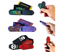 Juguete deslizante antiestrés para adultos - Mini patineta de diapasón con estuche de almacenamiento - Juguete portátil para aliviar el estrés de escritorio de oficina
