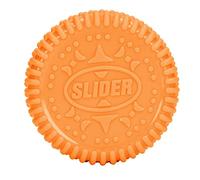 Juguete Deslizante de Empuje magnético con Forma de Galletas, Juguete silencioso para aliviar el estrés, para ansiedad, TDAH, Autismo, Herramienta sensorial de plástico portátil, (Naranja)