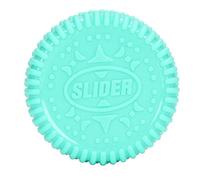 Juguete Deslizante de Empuje magnético con Forma de Galletas, Juguete silencioso para aliviar el estrés, para ansiedad, TDAH, Autismo, Herramienta sensorial de plástico portátil, (Verde)