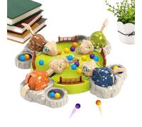 Juguete Dinosaurio Hambriento,Juguete De Desarrollo Para Coordinación Ojo-Mano - Juego donde el Dinosaurio Hambriento Come Frijoles - Regalo para