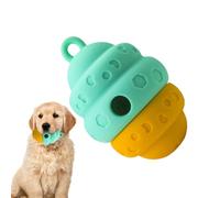 Juguete dispensador de comida para perros, pelota de de alimentación lenta, alimentador de tratamiento, juguete interactivo para estimulación mental o entrenamiento, diseño a prueba de