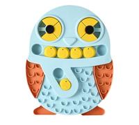 Juguete dispensador de golosinas para Perros - Interactivo de alimentación Lenta para el aburrimiento y la ansiedad, patrón, enriquecimiento Mental, Juego Cerebral, Entrenamiento