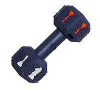 Juguete dispensador de golosinas para perros interactivo, juguetes para masticar para perros, Juguete para masticar y tratar con forma de mancuerna, Juguetes del enriquecimiento del perro para entrena