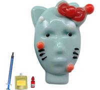 Juguete Divertido para Reventar Granos | Pimple Popper Toy Reutilizable con Pigmento y Loción | Juguete Antiestrés Novedoso para Aliviar el Estrés | Apto para Adultos y Niños-A