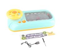 Juguete Educativo con Volante Que Mejora la Capacidad Práctica de los Niños, Aprende Reglas de Tráfico y Control de Velocidad, Adecuado para Mayores de 3 Años Plástico 16.9 X 8.7 Pulgadas,