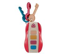 Juguete Educativo de la Llave del Coche del Juego de Simulación, 4 Sonidos, 10 Canciones, Luces Frías, Llaves de Juguete de Coche Falsas Juguetes Educativos Clave Clave Simulada