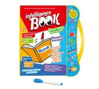 Juguete Educativo Descubra la alegría de aprender: libro electrónico educativo en inglés para la primera infancia con puntos y lecturas interactivas con sonido para futuros líderes. (Sky Blue, 25.5cm)