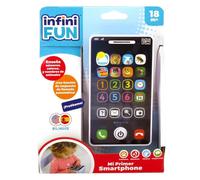 Juguete educativo InfiniFUN Mi Primer Smartphone multicolor con sonidos y luces