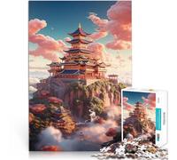 Juguete Educativo Intelectual descompresor Paisaje Chino Rompecabezas para Adolescentes de 2000 Piezas 70x100cm Gran Regalo para Mayores de 14 años