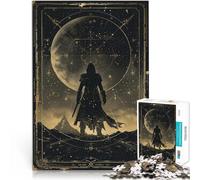 Juguete Educativo Intelectual descompresor Vigilia a la luz de la Luna Rompecabezas de 1000 Piezas para Adolescentes 38x52cm Gran Regalo para Mayores de 14 años