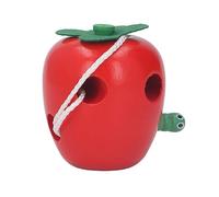 Juguete educativo, mejora coordinación ojo-mano y habilidades motoras finas, juguete infantil diseño gusano manzana estimula pensamiento inverso for niños preescolar regalo cumpleaños aula hogar viaje