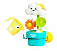 Juguete educativo para el baño - de ABS interactiva multicolor, divertido juego de ducha en cascada de agua, accesorios de bañera para la percepción sensorial del bebé, de entretenimiento