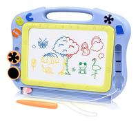 Juguete educativo, pizarra magnética para dibujar, bloc de dibujo de tamaño viaje compatible con niños pequeños, promueve la motricidad fina