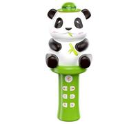 Juguete educativo temprano Musical, Panda Style Early Learning Toys - Micrófono inalámbrico en de Panda,Máquina portátil con 7 botones para la escuela