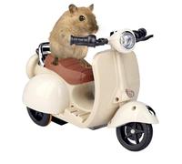 Juguete eléctrico de la motocicleta - Efectos de la luz del sonido, vehículo de la bicicleta de la motocicleta, coche de la cascada de la rotación, juguete de la figura de acción, chicas chicos para |