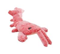 Juguete eléctrico de langosta para gatos, juguete de langosta de felpa para mascotas, juguete recargable por USB, juguete interactivo para mascotas, juguete de hierba gatera extraíble, 14.17 pulgadas