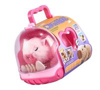 Juguete eléctrico de peluche para mascotas con movimiento de simulación para criar a mascotas y regalo divertido para niños pequeños