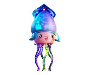 Juguete eléctrico del pulpo - ABS 10,5x10x27 cm | Juguete rastrero iluminado musical con colores LED Evitación automática de obstáculos Animación Animal To Se