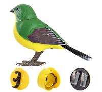 Juguete eléctrico for pájaros Que cantan y cantan, Juguete Interactivo, pájaros activados por Movimiento y Sonido, Robot con Pilas for Regalos de niños, Juguetes for niños(H)