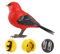 Juguete eléctrico for pájaros Que cantan y cantan, Juguete Interactivo, pájaros activados por Movimiento y Sonido, Robot con Pilas for Regalos de niños, Juguetes for niños(F)