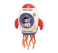 Juguete eléctrico genérico para bailar | Cohete bailarín recargable, proyector musical para fiestas interior, familia, cumpleaños, casa, mesa, niña niño de 3 años y más