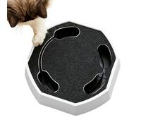 Juguete eléctrico interactivo para gatos, juego de movimiento de ratones teaser, juguetes de movimiento recargables para gatos, para estar solos en el área de juegos en el apartamento en el dormitorio