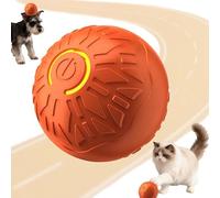 Juguete eléctrico interactivo para gatos y pelota para perros, juguetes de gatitos de movimiento automático para gatos de interior, juguetes para mascotas que rebotan automáticamente con lanzador de