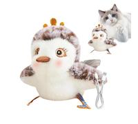 Juguete eléctrico para gato de pájaro batiente,Juguete para gato de pájaro batiente | Juguete chirriante interactivo para gatos - Juguete eléctrico divertido para gatos, alas batientes, juguete