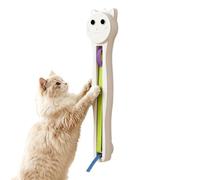 Juguete eléctrico para gatos con , divertida cuerda oscilante | Fuerte soporte de ventosa con motor automático activado por movimiento, cuerda oscilante interactiva de acción intermitente