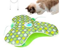 Juguete eléctrico para gatos, juguete oculto interactivo con sistema de movimiento automático, zona de relajación para gatos interiores, juguete activo inteligente para mascotas para el hogar