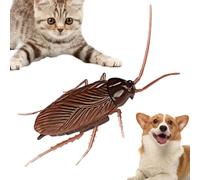 Juguete Eléctrico para Insectos: Cucaracha Y Araña Realistas con Vibración | Juego De Artículos De Broma Espeluznantes para Bromas Chistes. Juguete para Gatear Que Funciona con Pilas para Niños Ad