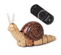 Juguete electrónico de caracol RC-Animal electrónico interactivo, Coche teledirigido, Juguete divertido para, vehículo de caracol interactivo | con diseño realista y seguro para Navidad, Halloween
