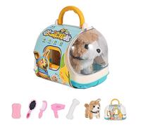 Juguete electrónico de peluche para mascotas para bebé, aprende a gatear y criar mascotas, regalo de jardín de infantes, juguete eléctrico de peluche