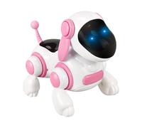 Juguete electrónico para cachorros - Perro robótico - Mascota de cachorro teledirigido, Smart Stunt Dog | Fun Interactive Barking Robot, compañero de juego activado por sonido para juegos de interior