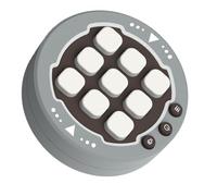 Juguete electrónico para Juegos de : Consola portátil para Enigmas, Juego de lógica Interactivo, Compacto y portátil | Noche Familiar, Juego Educativo, Desarrollo de Habilidades cognitivas