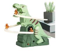 Juguete electrónico para subir escaleras de dinosaurio | Escalera eléctrica de dinosaurio con música - Conjuntos de juguetes y equipo de escalada para y niños para Navidad y Halloween