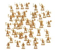 Juguete en miniatura de soldado, figuras del ejército antiguo, figuras de pose variadas con 100 unidades, juguetes de acción con material resistente, kit de aprendizaje, juego de juguetes para decorac
