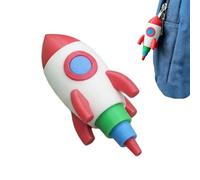 Juguete espacial Squeeze | Suave llavero , juguetes antiestrés - Para niños, familias, amigos, adolescentes, oficinas, trabajo, aula, viaje, estudio o salas de espera