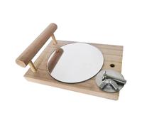 Juguete espejo del con pez perca - accesorio de jaula de pájaros de madera interactivo | Espejo divertido colgante para periquitos, guacamayos, conuciones, cockatiels, canarios, grises