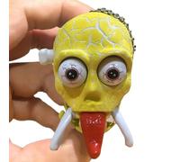 Juguete esquelético de calavera para reloj, broma de viento de Halloween, juguete para esqueleto, broma de esqueleto, movimiento de esqueleto, juguete divertido | modelo espeluznante para fiesta