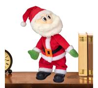 Juguete festivo de bailarina navideña - Muñeco de peluche electrónico animado, regalo interactivo para fiestas infantiles | Decoración Mágica Temporada De Invierno Despertar Creativo Interior