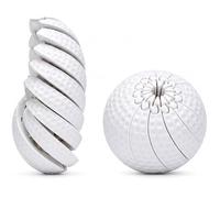 Juguete Fidget Ball, Juguete Fidget Impreso En 3D, Esfera Retorcida Interactiva, Mejora del Enfoque, For Niños, Adolescentes, Adultos, Relajación Diaria del Enfoque(E)